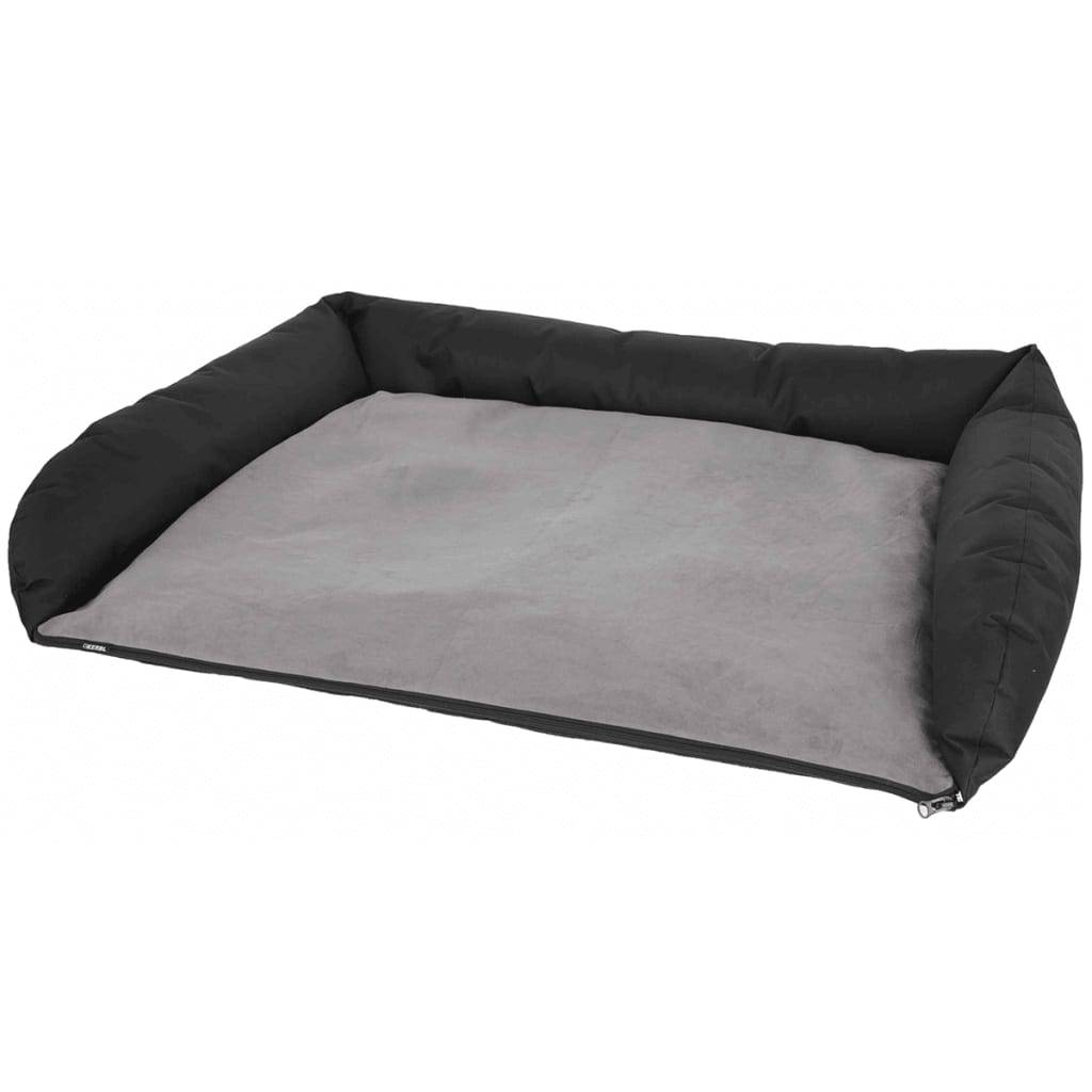 Kerbl Auto-Hundebett 95 x 75 x 16 cm Grau und Schwarz 80584