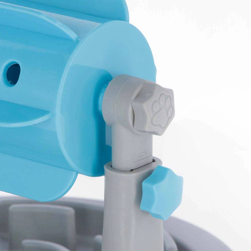 Kerbl Hunde-Snack-Rolle mit Anti-Schling-Schutz Blau und Grau