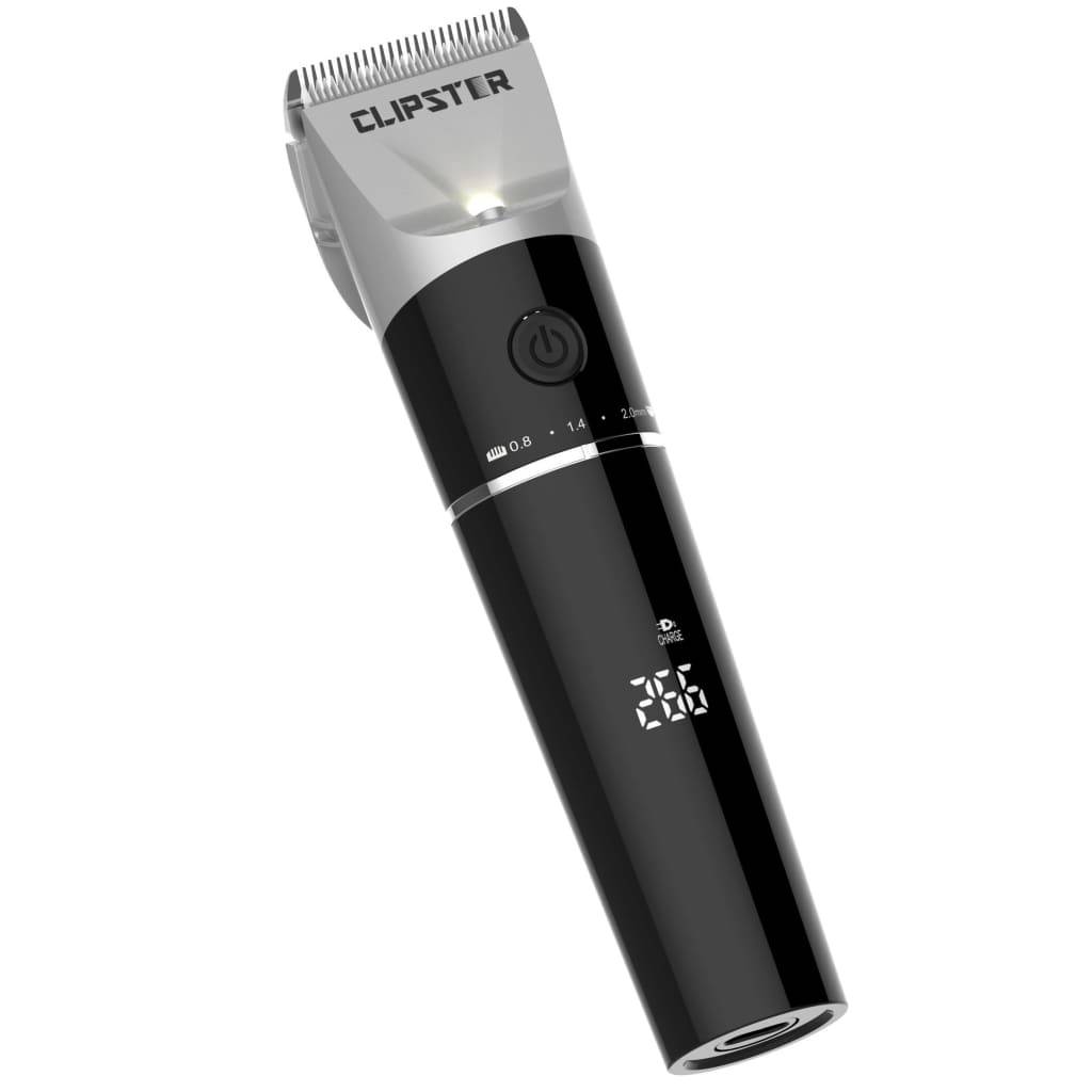 Kerbl Akku-Schermaschine DeloX 10 W Schwarz und Silbern