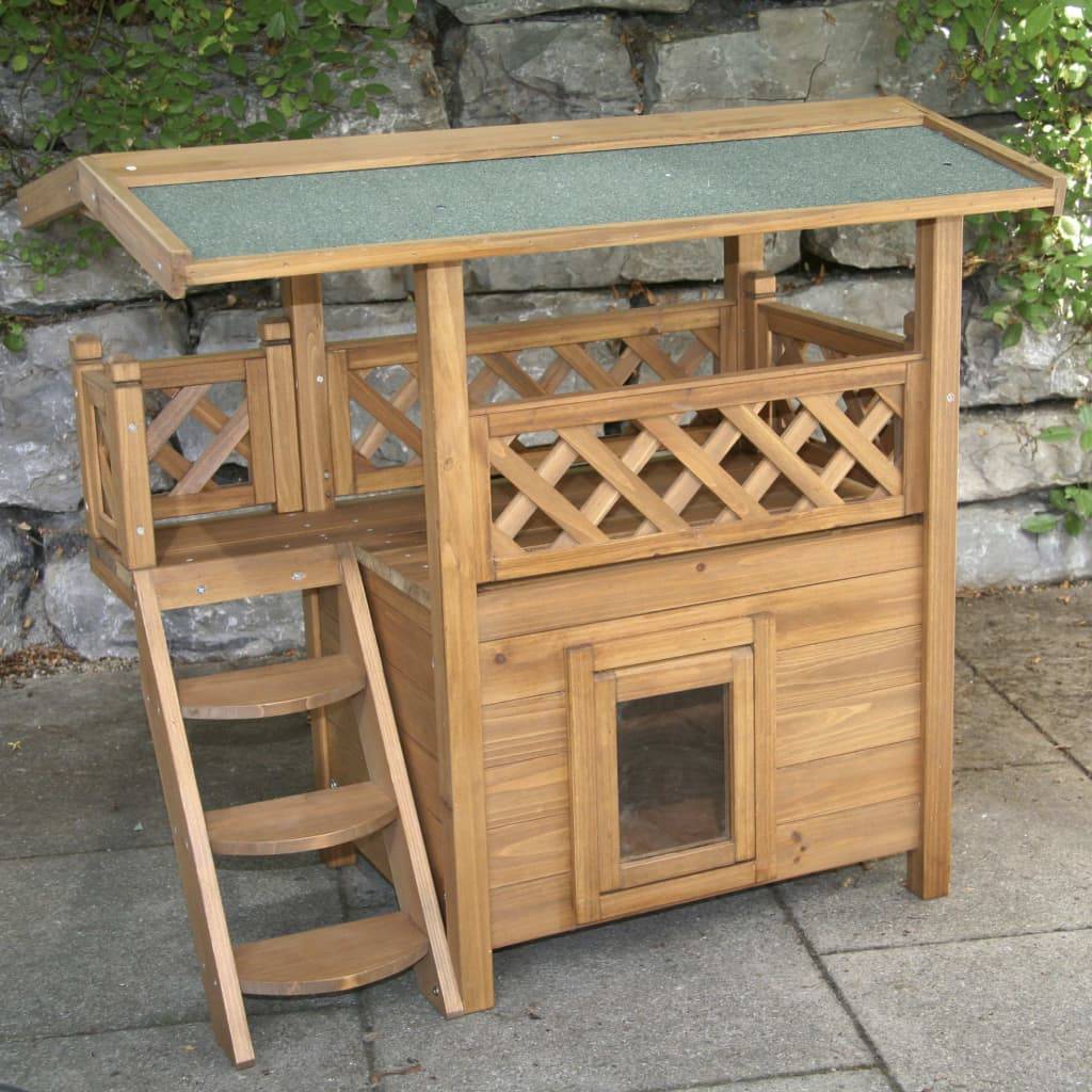 Kerbl Katzenhaus Lodge 77×50×73cm