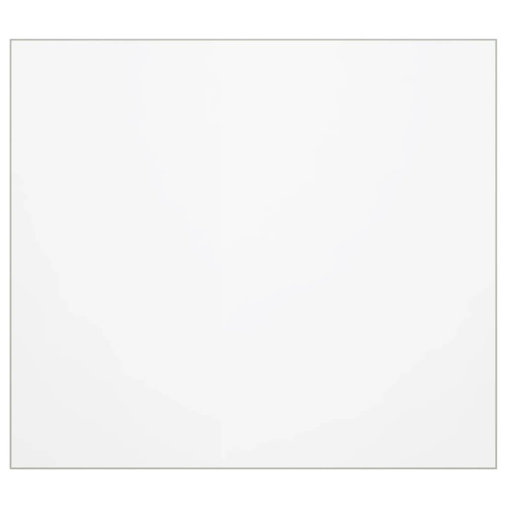 vidaXL Tischfolie Transparent 100x90 cm 2 mm PVC