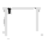 vidaXL Schreibtisch-Gestell Elektromotorisch Höhenverstellbar Weiß