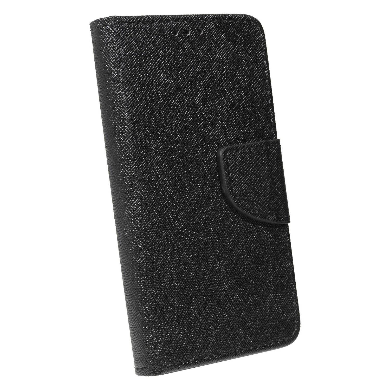 Buch Tasche "Fancy" für XIAOMI MI 11 Handy Hülle Brieftasche Schutzhülle mit Standfunktion, Kartenfach Schwarz