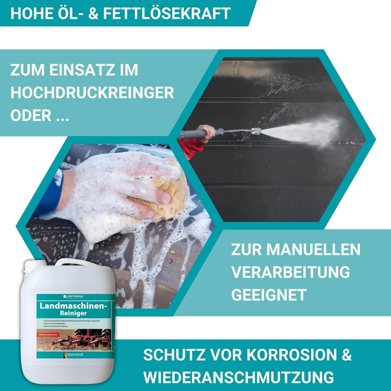 HOTREGA Landmaschinenreiniger Konzentrat 10 L