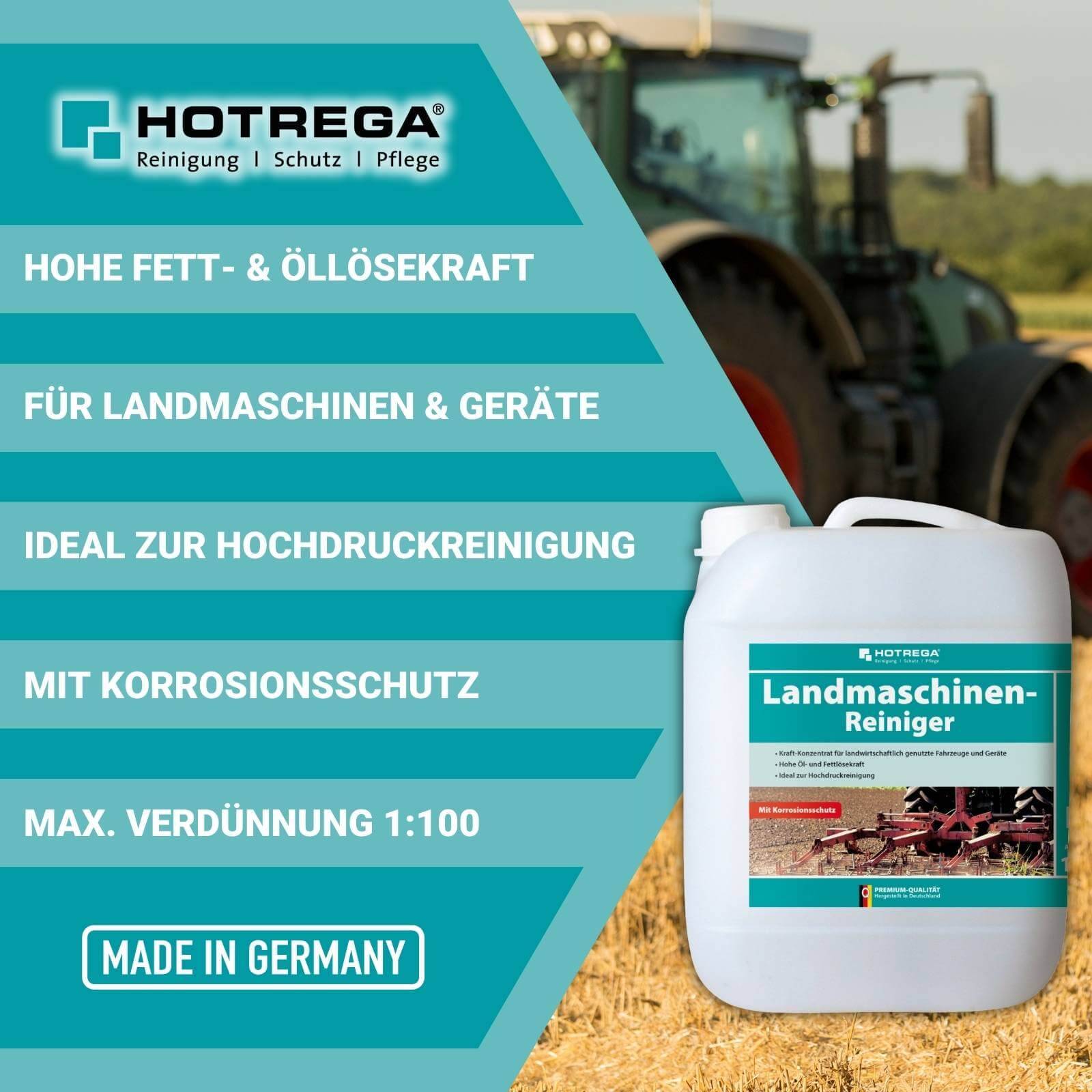 HOTREGA Landmaschinenreiniger Konzentrat 10 L