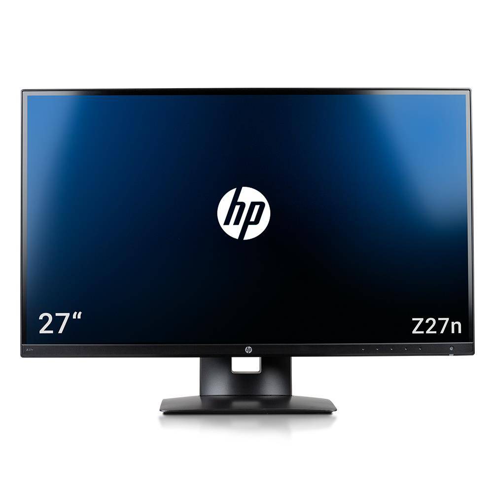 HP Z27n (Refurbished) 68,5cm (27") TFT-Monitor (WLED, WQHD, IPS, Pivot, HDMI + DP + DVI + USB) Schwarz