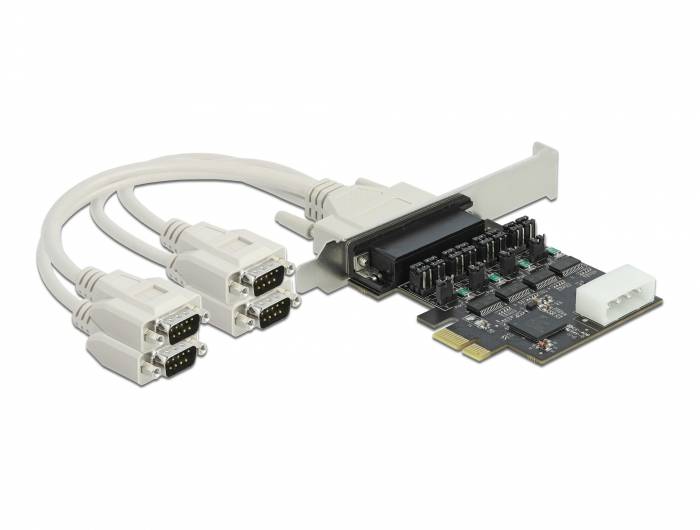 Delock - Serieller Adapter - PCIe 2.0 Low-Profile