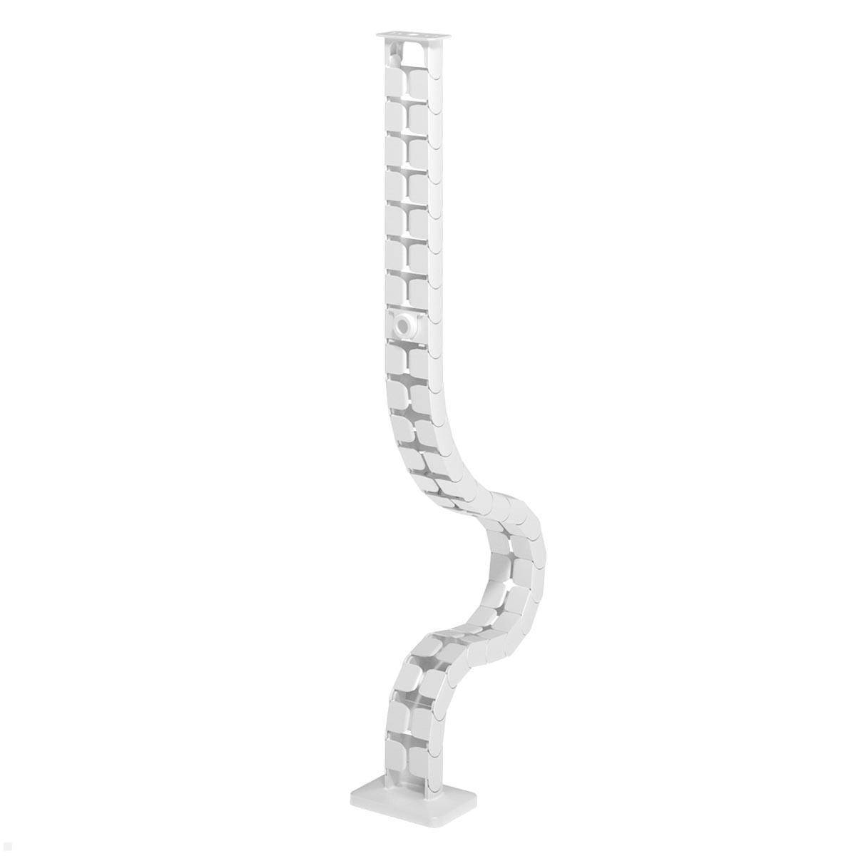 Dataflex Addit Kabelführung mit Magnet für Steh-Sitz Tisch 130 cm, weiß (34.460)