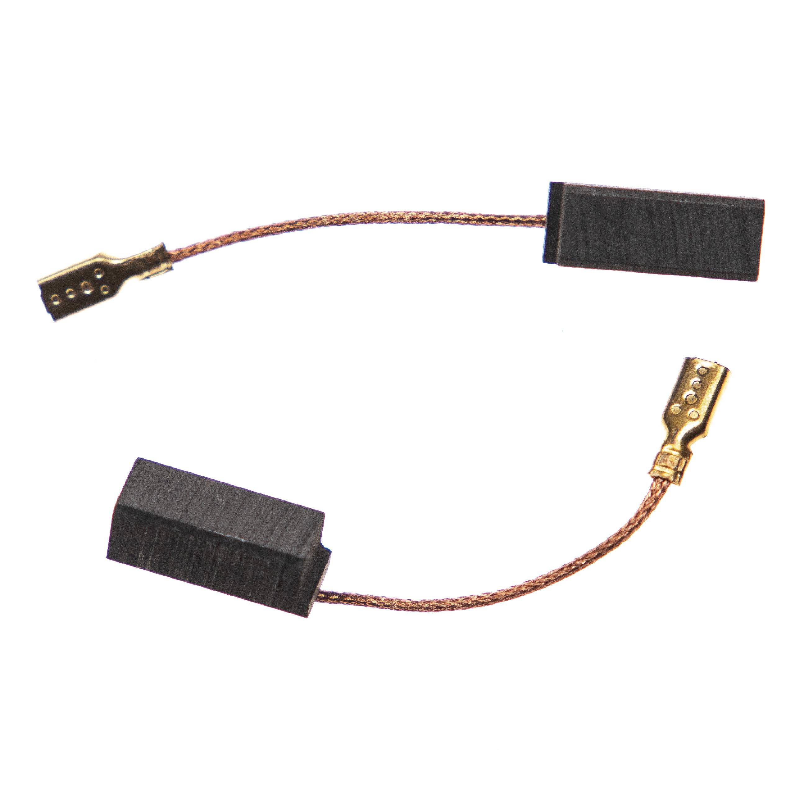 vhbw 2x Kohlebürste 14 x 6 x 6 mm kompatibel mit Dremel 975, F013097500 Elektrowerkzeug