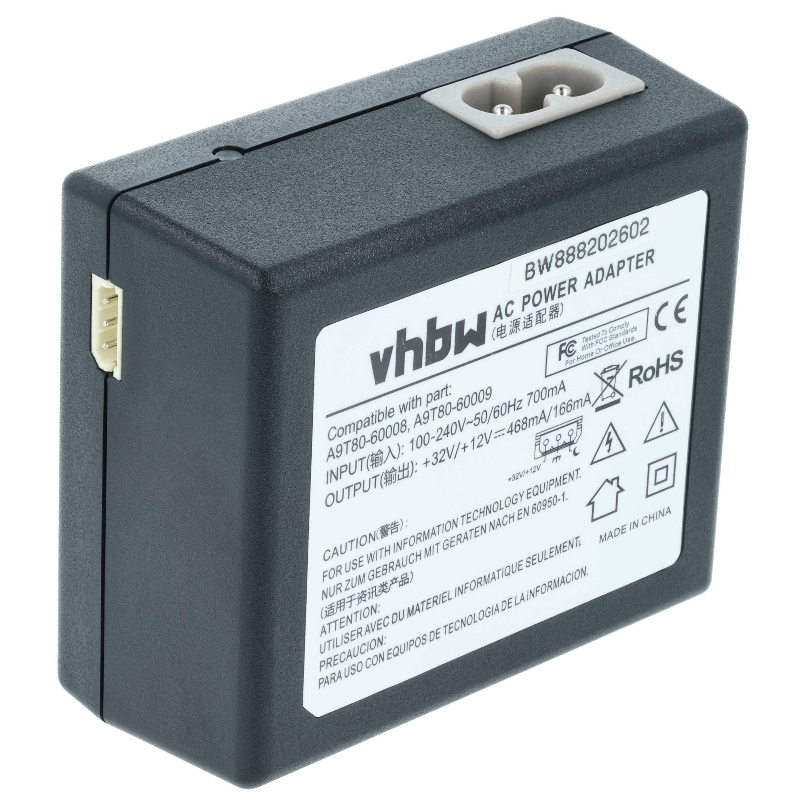 vhbw Netzteil Ersatz für HP A9T80-60008 | A9T80-60009, CQ191-60018, E4W39-60047 für Drucker