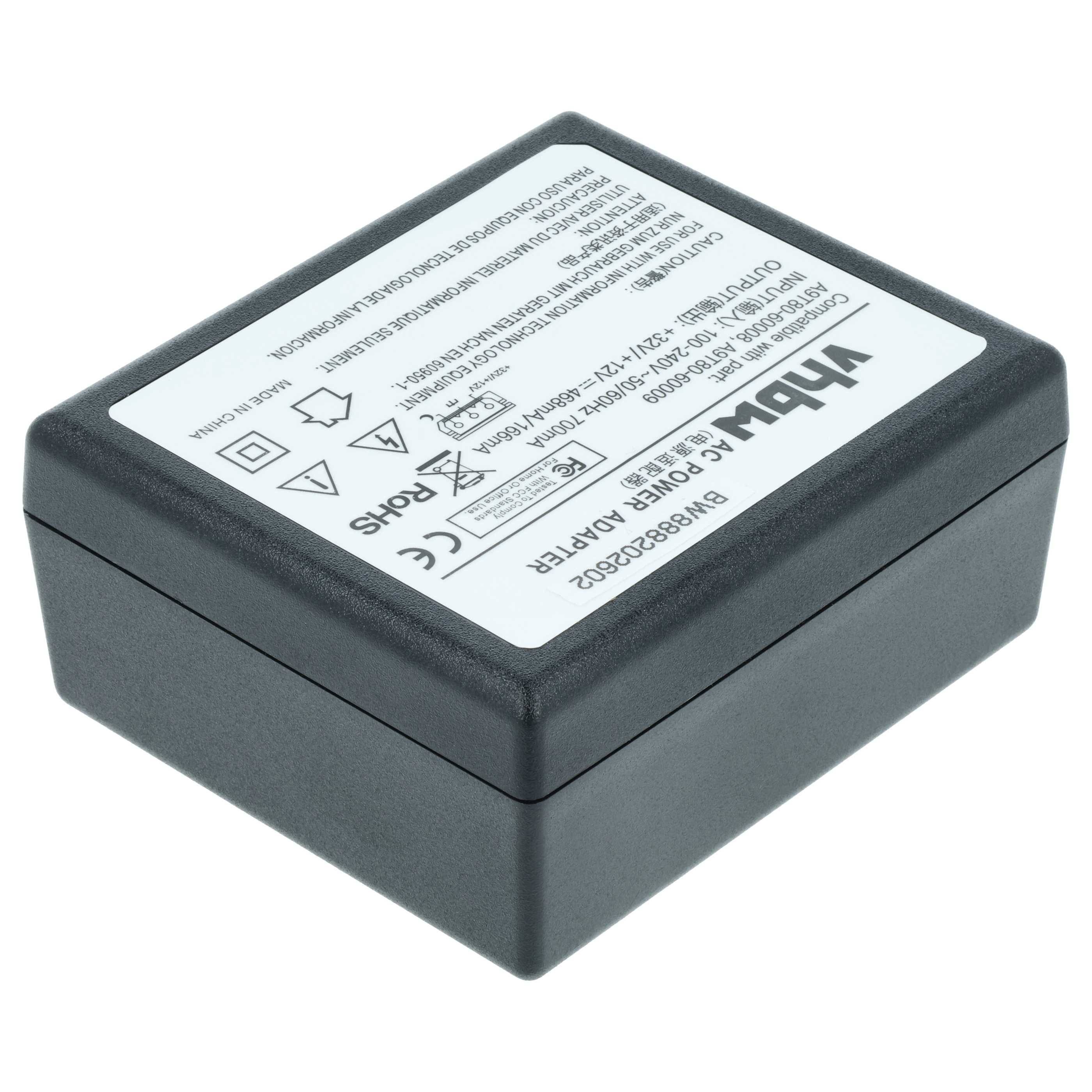 vhbw Netzteil kompatibel mit HP Envy 4505 e-All-in-One Printer, 4508 e-All-in-One Printer, 5530 e-All-in-One Printer Drucker