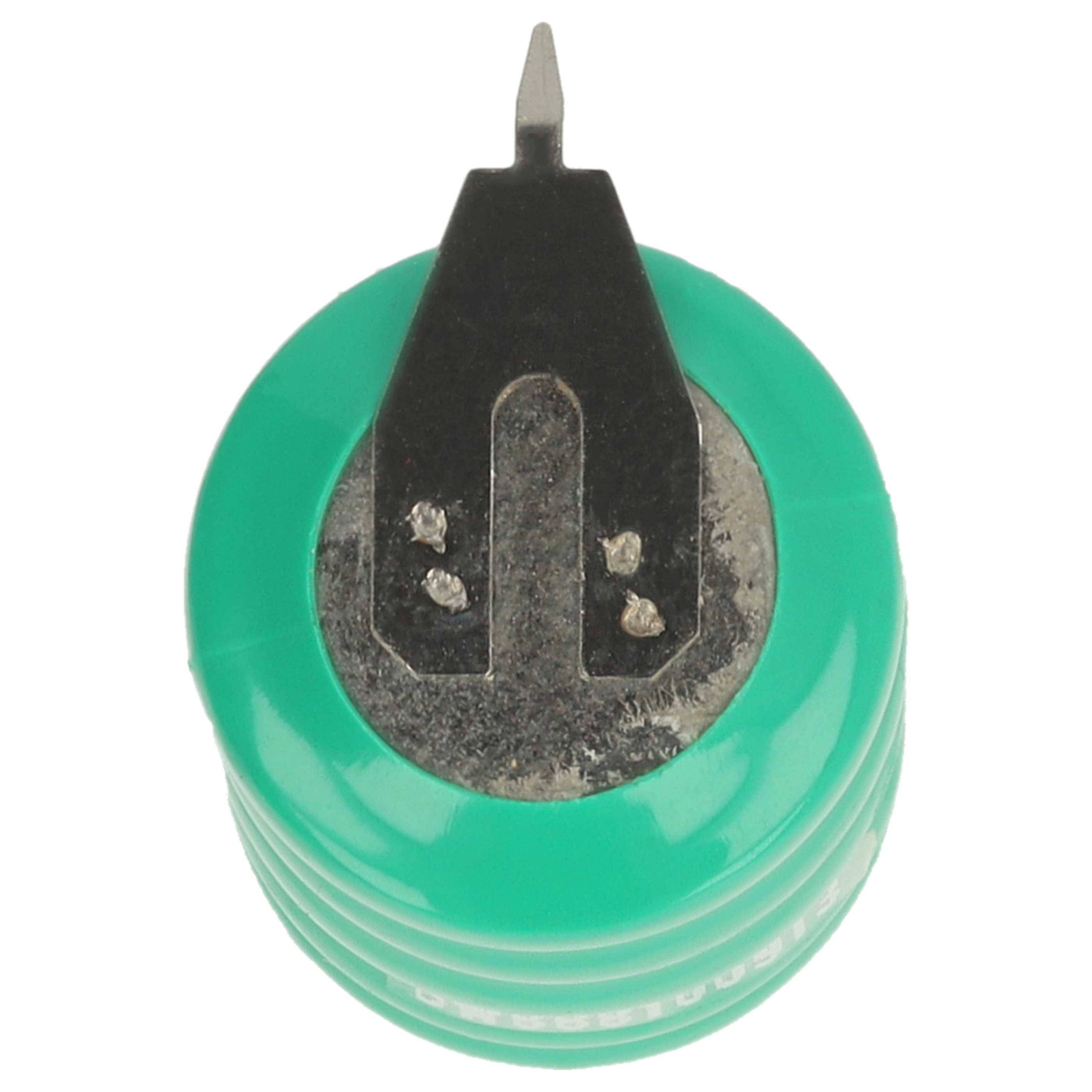 vhbw 5x NiMH Ersatz Knopfzellen-Akku Typ V80H 3-Pins 80mAh 6V | kompatibel mit Modellbau-Akkus, Solar-Leuchten uvm.