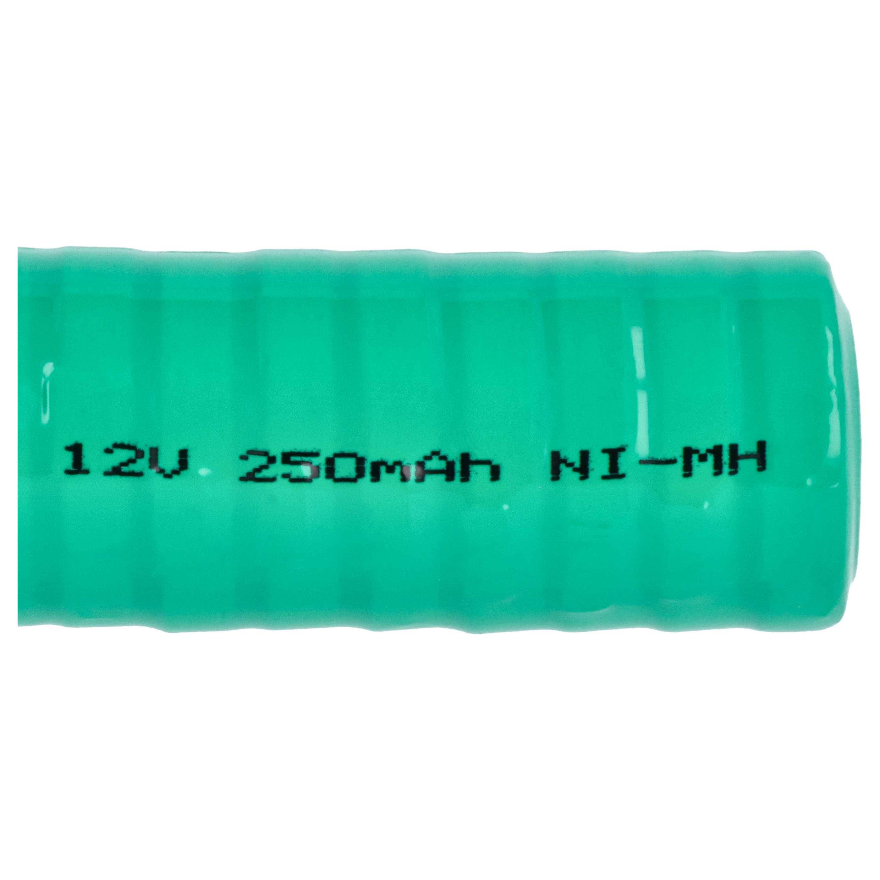 vhbw 5x NiMH Ersatz Knopfzellen-Akku Typ V250H 250mAh 12V kompatibel mit Modellbau-Akkus, Solar-Leuchten uvm.