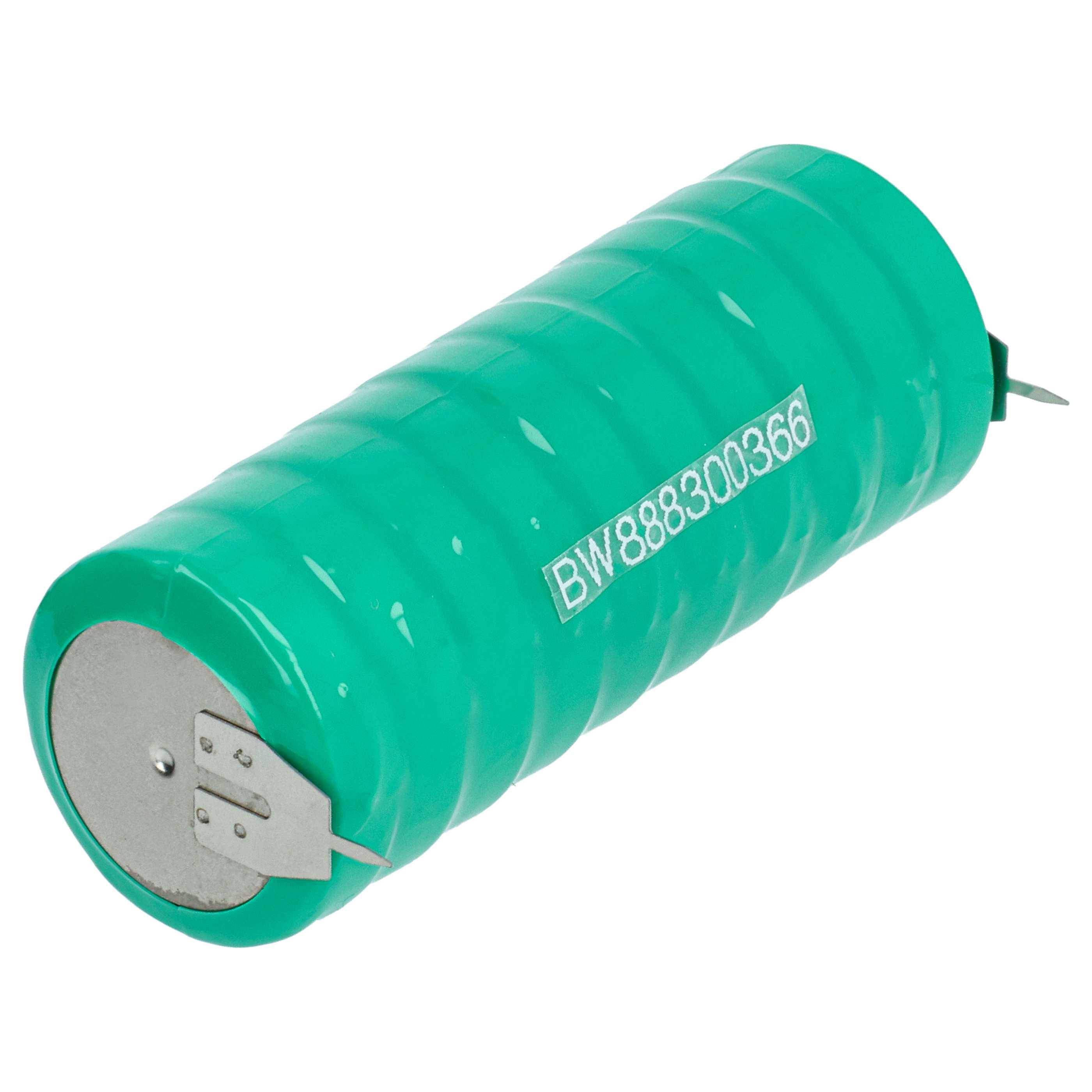 vhbw 5x NiMH Ersatz Knopfzellen-Akku Typ V250H 250mAh 12V kompatibel mit Modellbau-Akkus, Solar-Leuchten uvm.