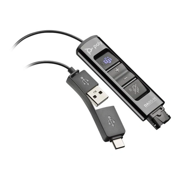 Poly DA Series DA85M - Soundkarte - USB-C / USB-A Poly DA Series DA85M - Soundkarte - USB-C / USB-A