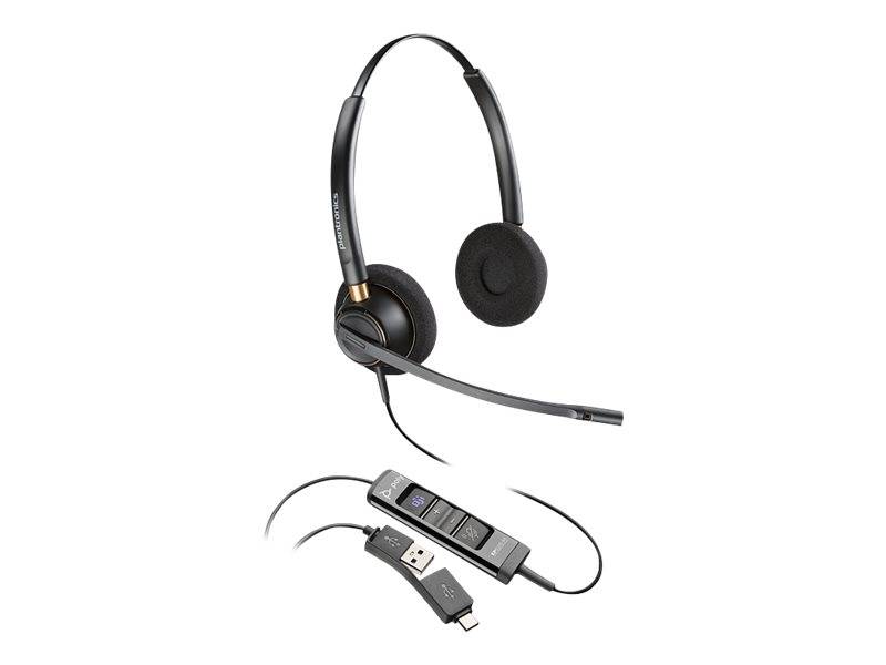 Poly EncorePro 525-M - Headset - On-Ear - kabelgebunden