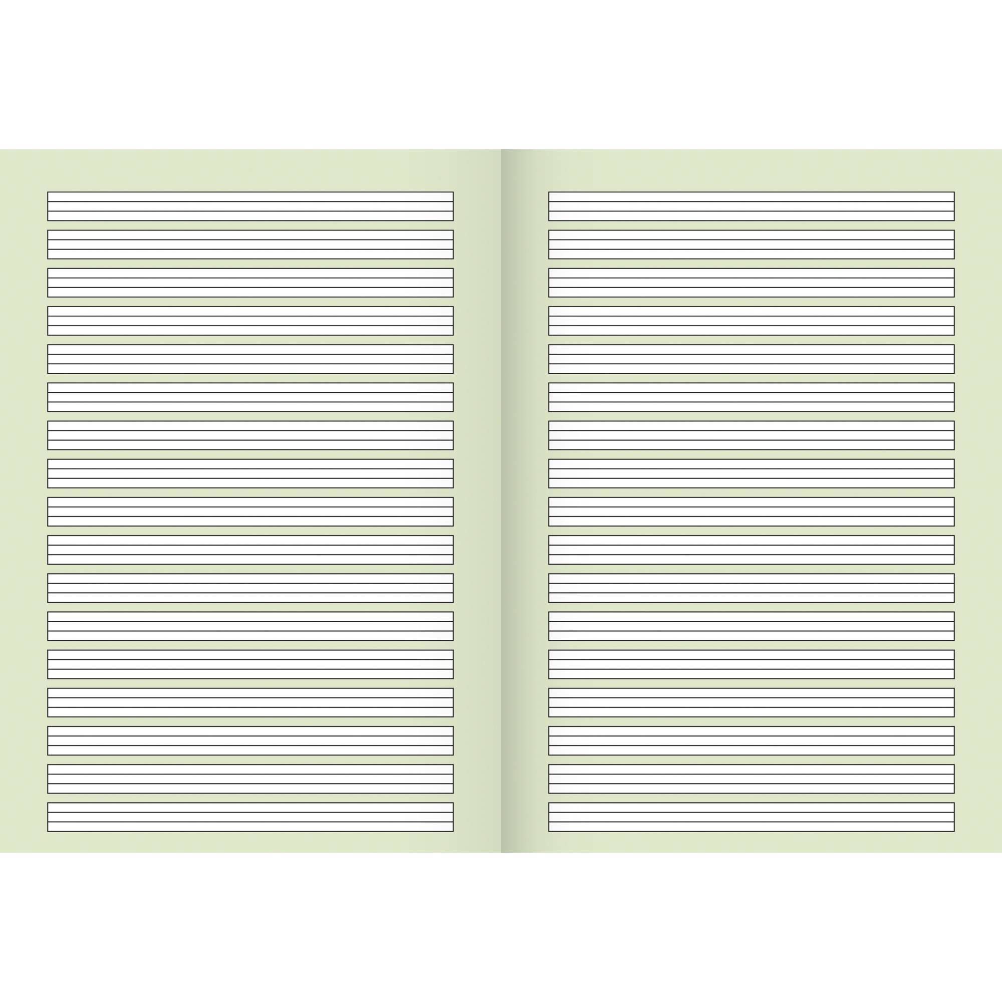 BRUNNEN Schulheft 104498202 A4 Lin2 16Blatt liniert