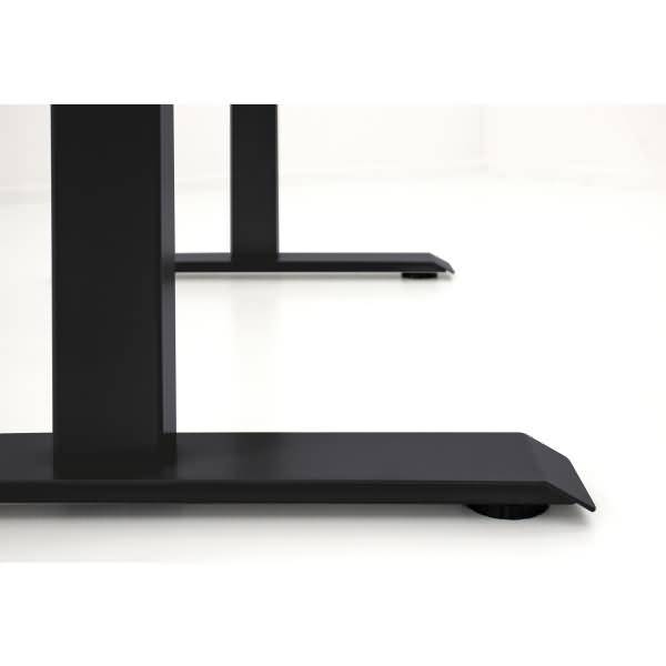 Kompakttisch Move 1 elektr. höhenverstellbar BxTxH 120x80cm -123cm lichtgrau/anthrazit