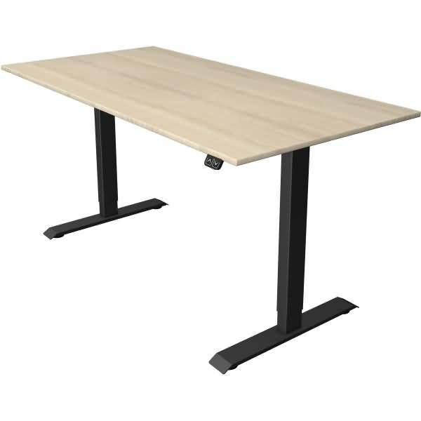 Sitz-/Stehtisch Move 1 elektr. höhenverstellbar BxTxH 160x80 -123cm ahorn/anthrazit