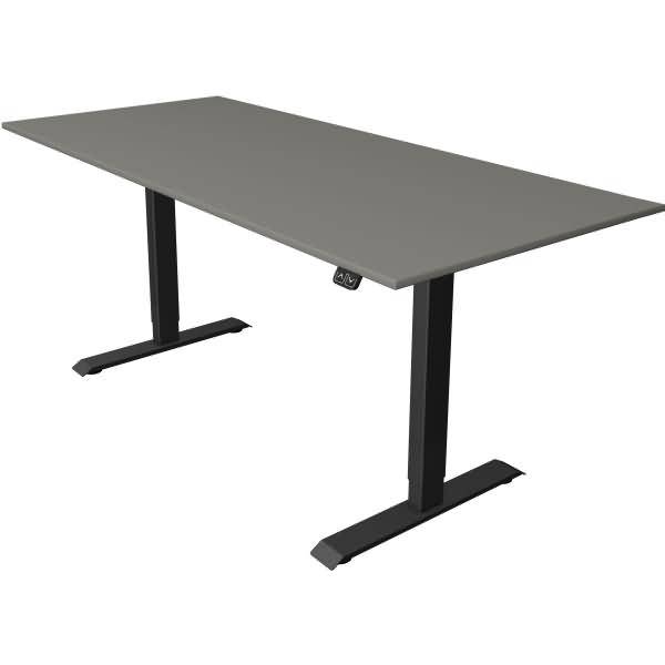 Sitz-/Stehtisch Move 1 elektr. höhenverstellbar BxTxH 180x80 -123cm grafit/anthrazit