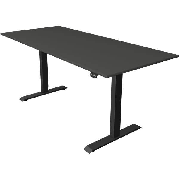 Sitz-/Stehtisch Move 1 elektr. höhenverstellbar BxTxH 180x80 -123cm anthrazit/anthrazit