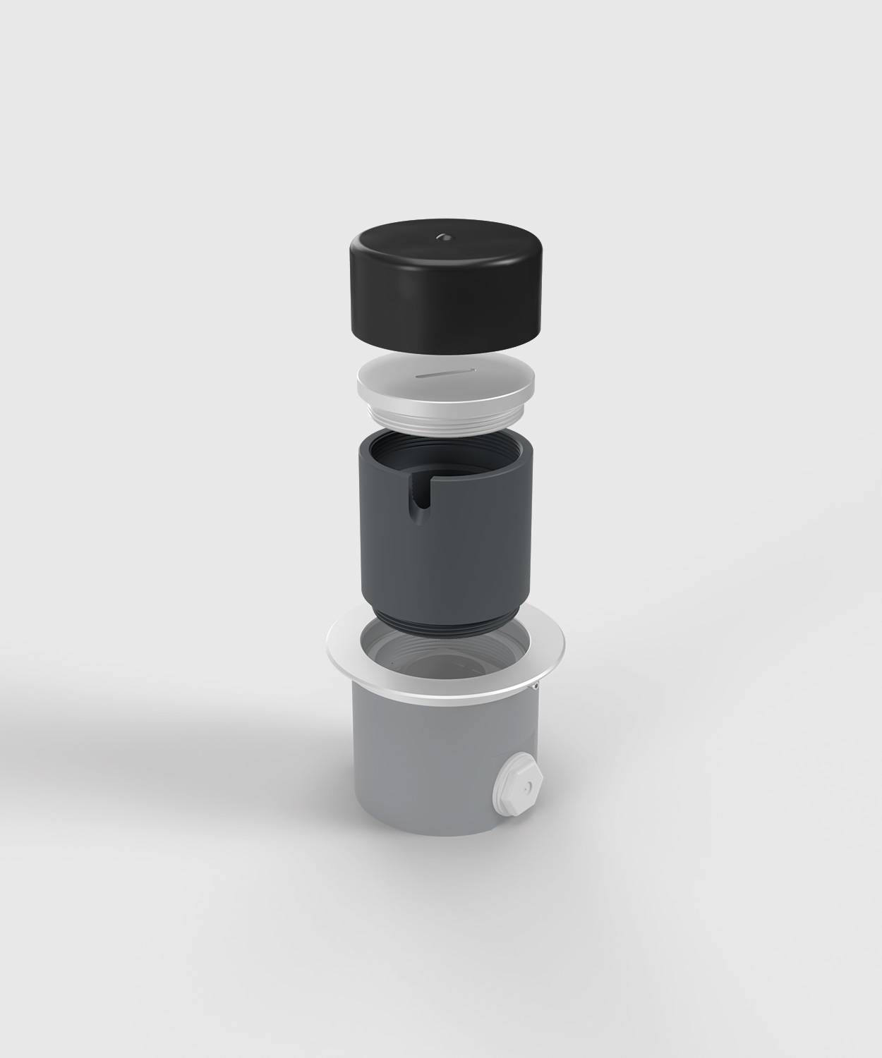 12256; Regenschutz-Set klein für 7701A, 7501A/ 76xxA, Tubus und Kappe