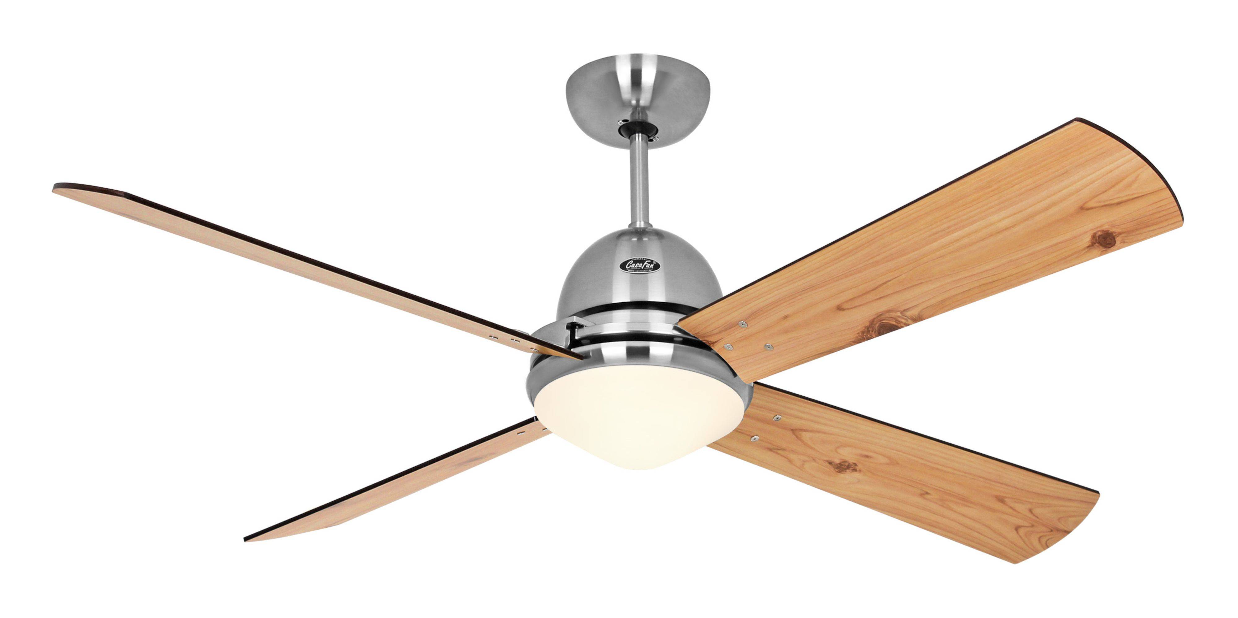 Deckenventilator Libeccio Chrom ohne Steuerung