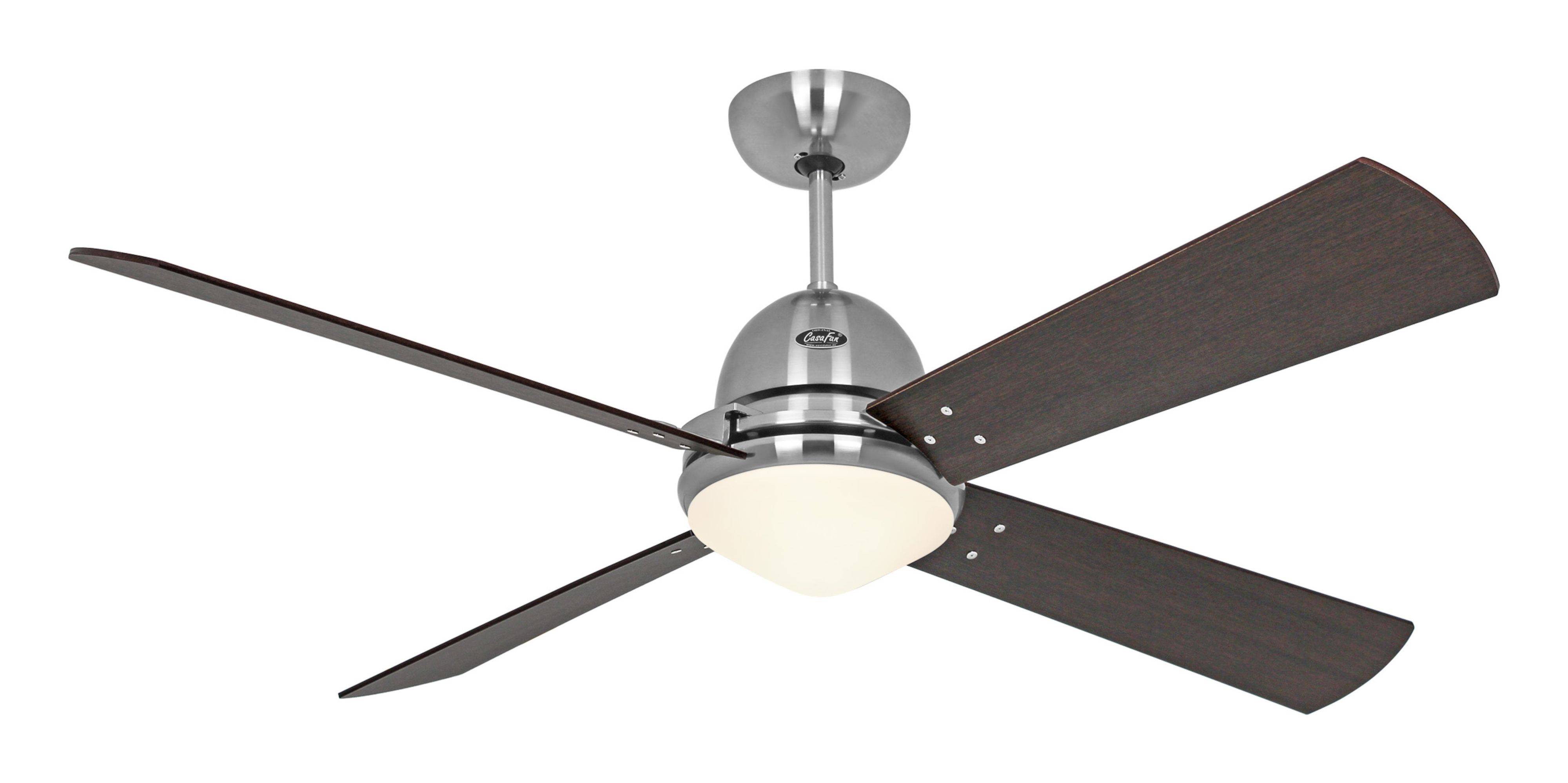 Deckenventilator Libeccio Chrom ohne Steuerung