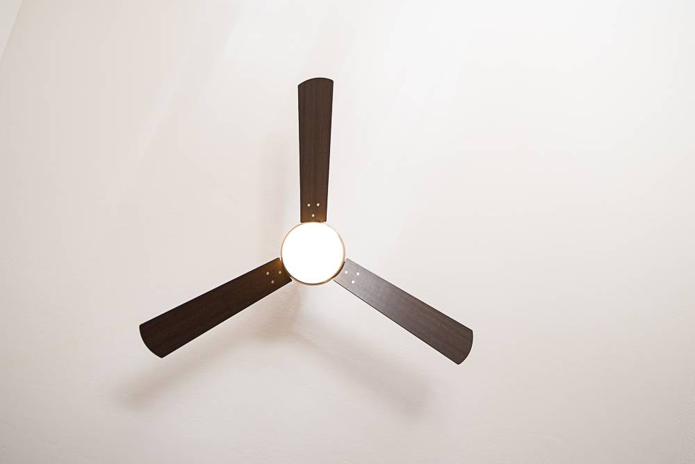 Deckenventilator Libeccio Chrom ohne Steuerung