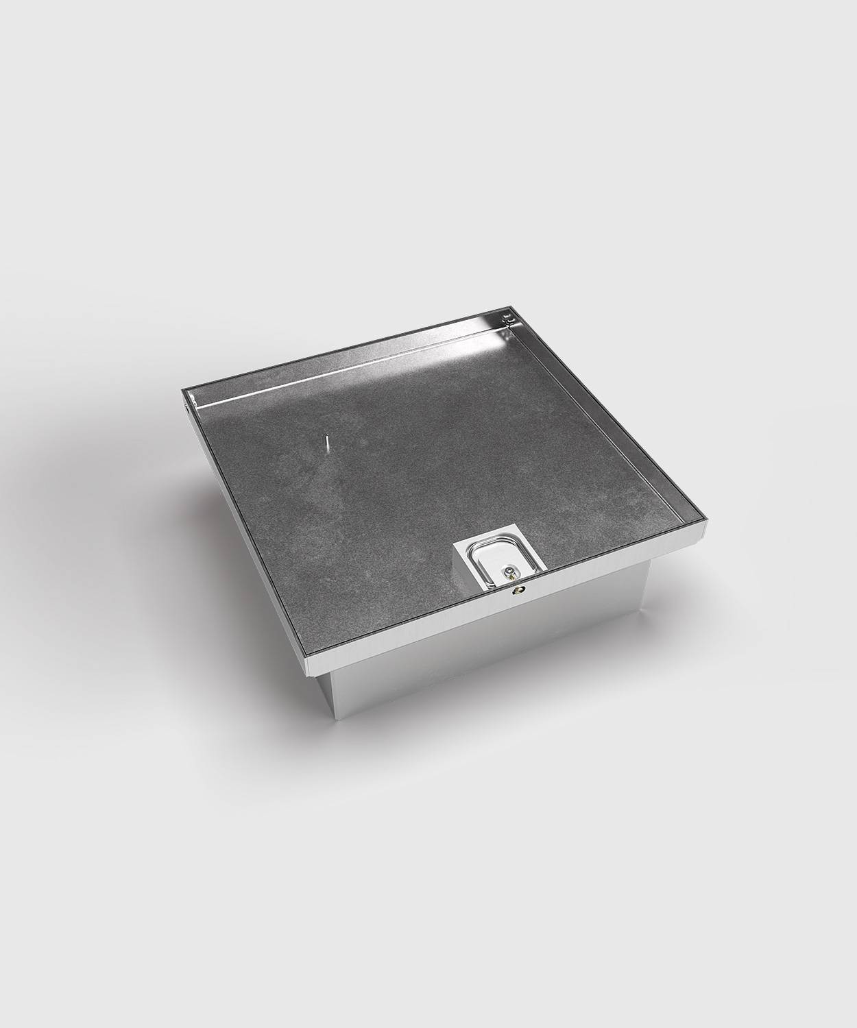 Bodensteckdose/ Bodentank 2004B; 4x Schuko