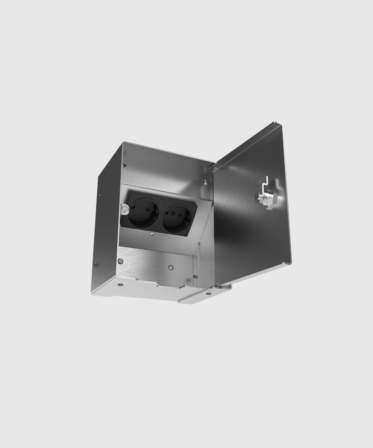 Wandsteckdose/ -verteiler 5602E; 2x Schuko