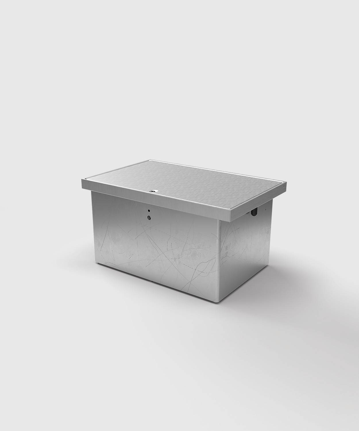 Bodensteckdose/ Bodentank 8314A; 2x Schuko, 2x RJ45 2fach, 1x CEE 5/16A 400V,