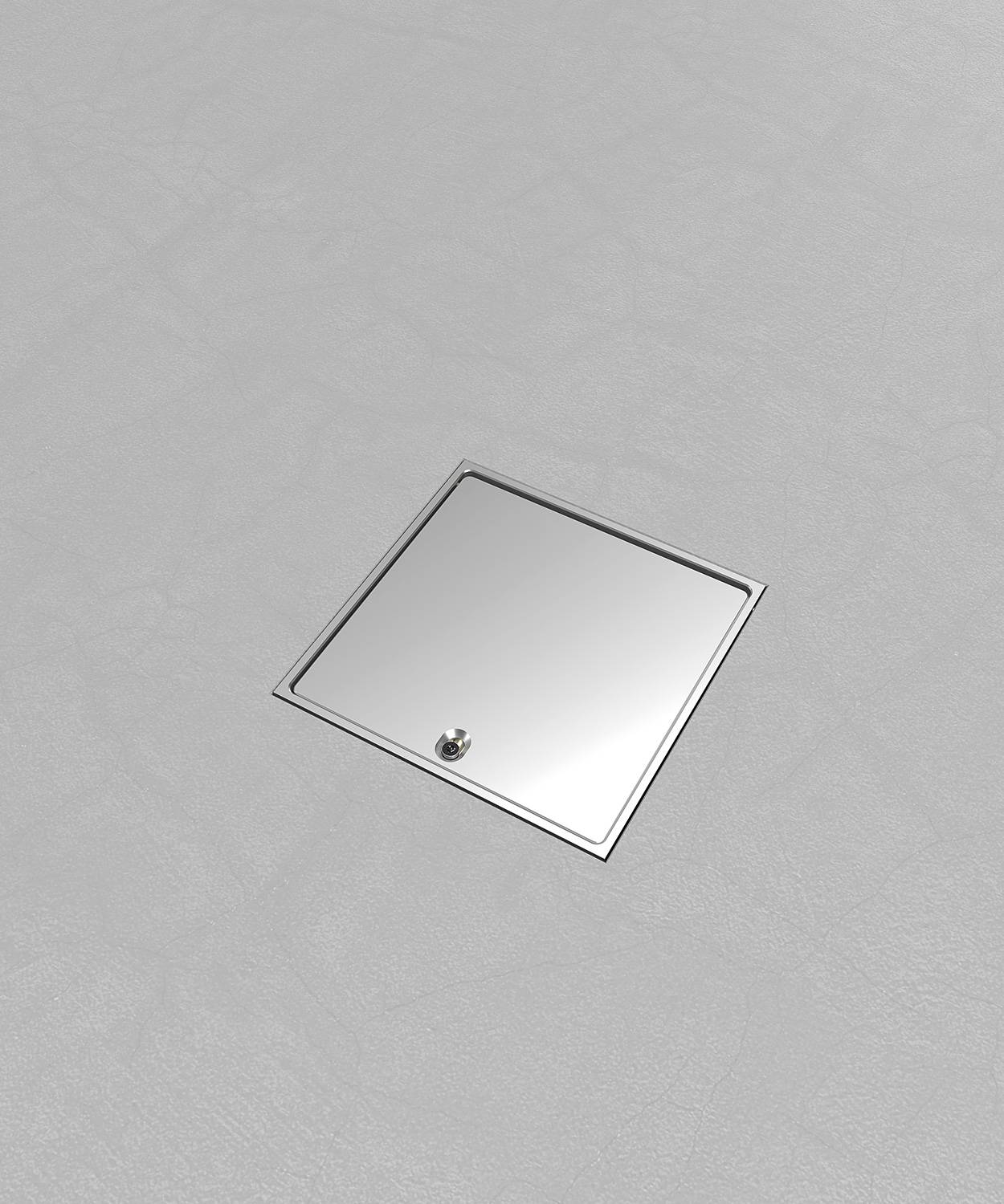 Bodensteckdose/ Bodentank 8702A; 2x Schuko,