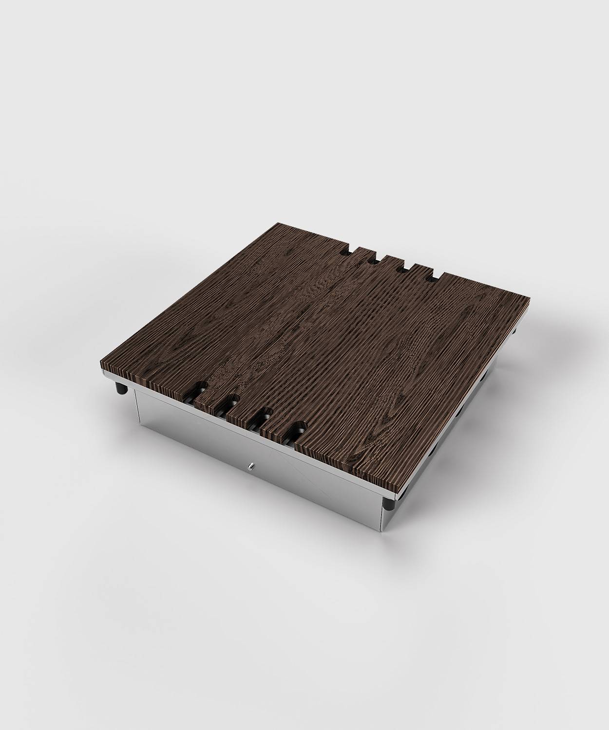 Bodensteckdose/ Bodentank 8808B; 8x Schuko,