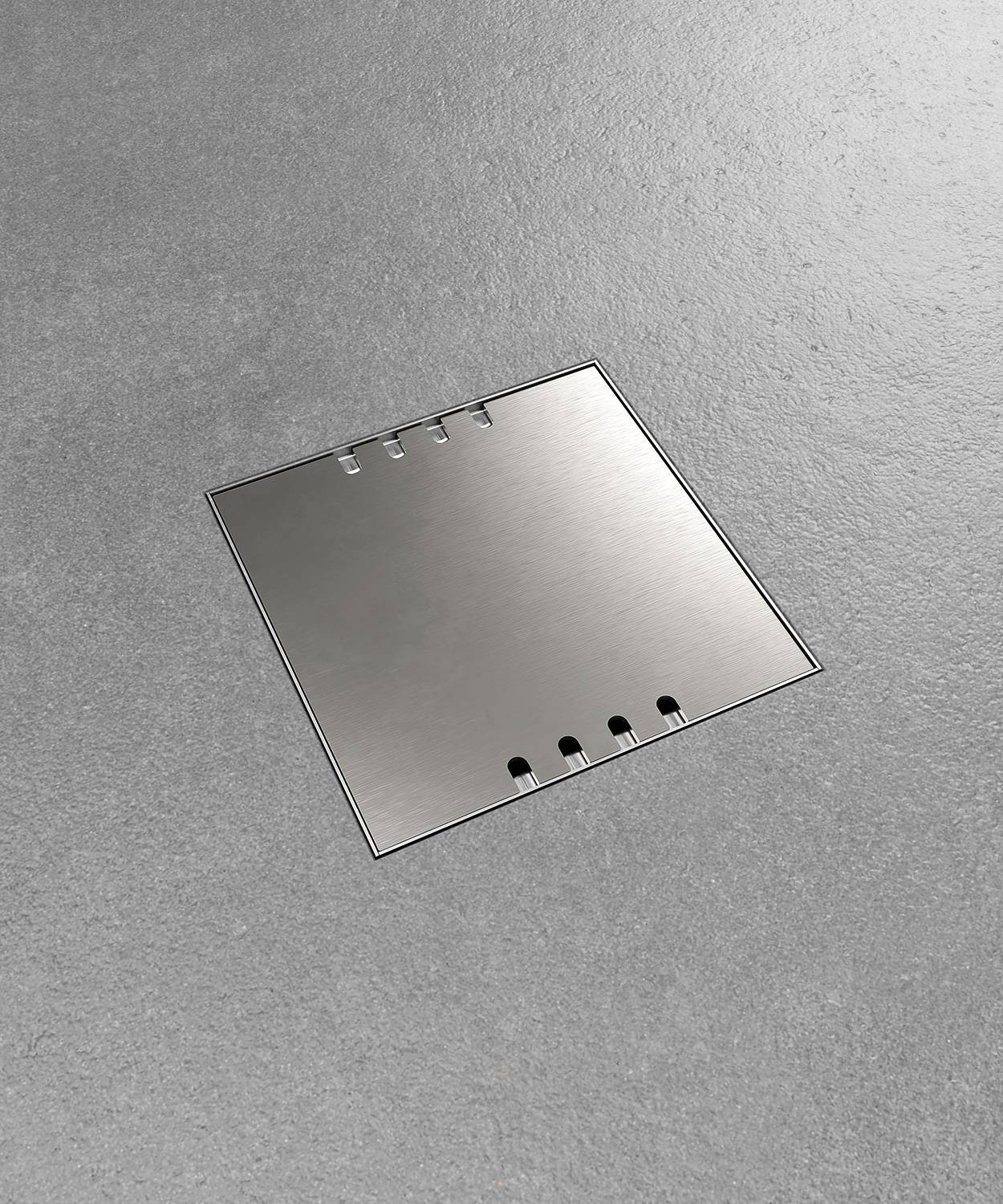 Bodensteckdose/ Bodentank 8808E; 8x Schuko,