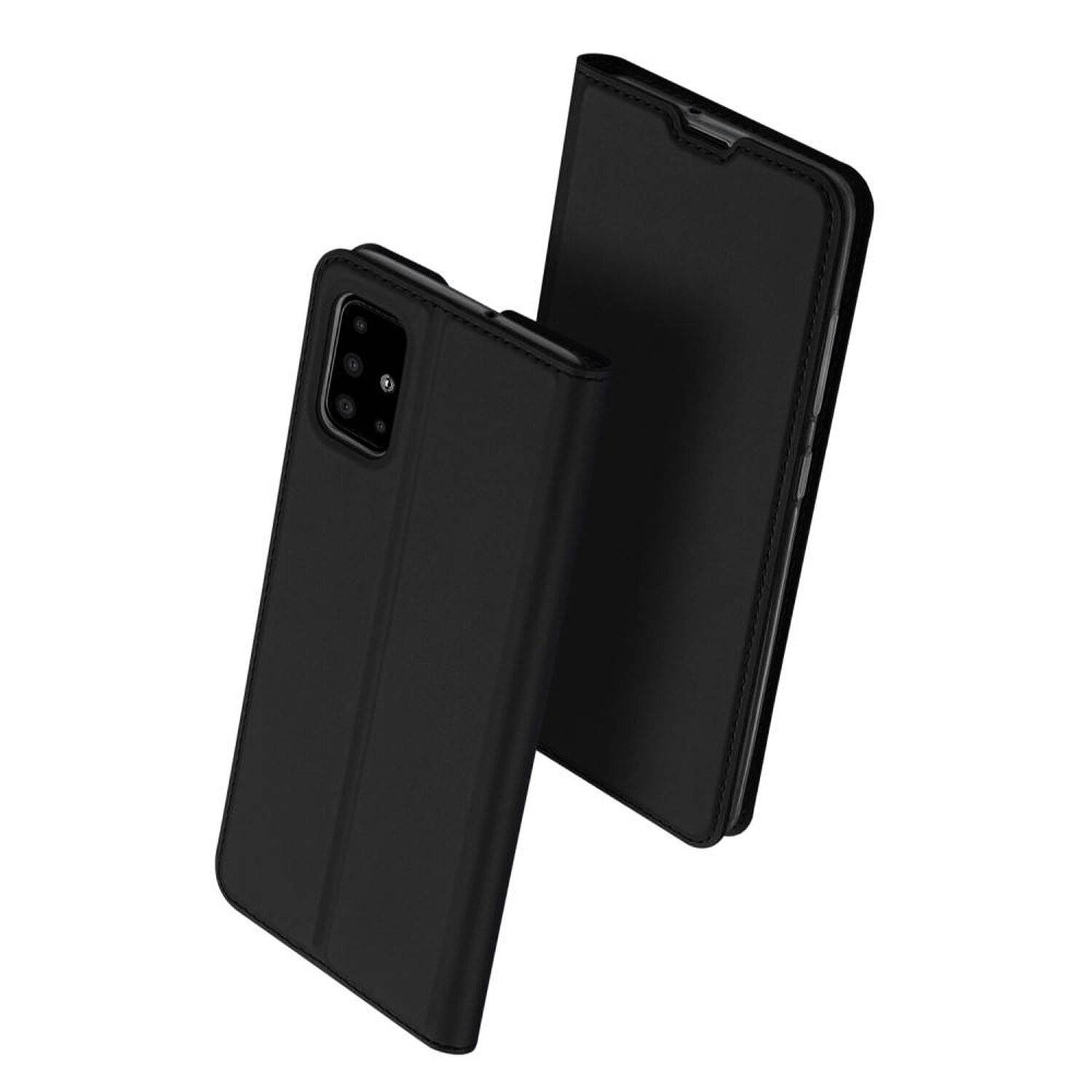 Buch Tasche "Dux Ducis" für XIAOMI MI 11 LITE Handy Hülle Etui Schutzhülle mit Standfunktion, Kartenfach Schwarz