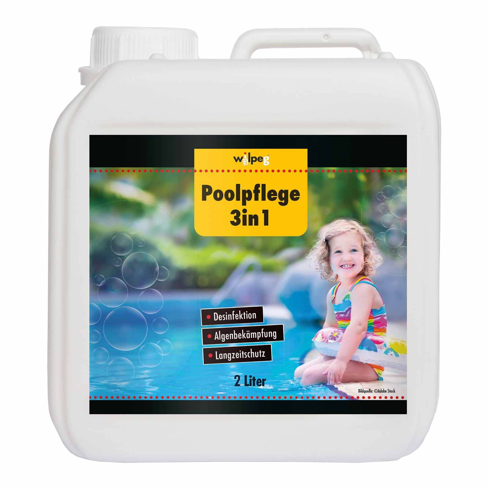 Wilpeg Poolpflege 3in1 2 Liter