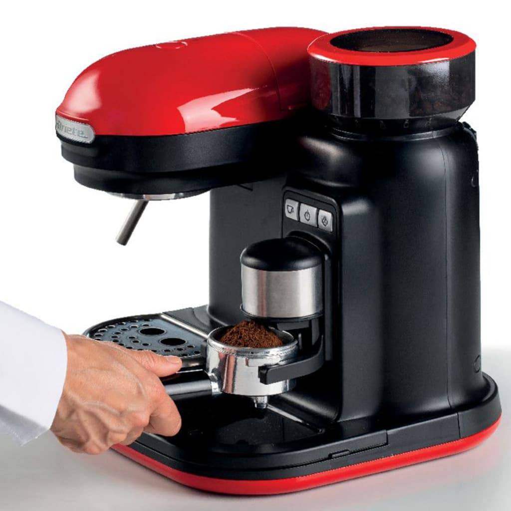 Ariete Espressomaschine Moderna 1080W 800 ml Rot und Schwarz