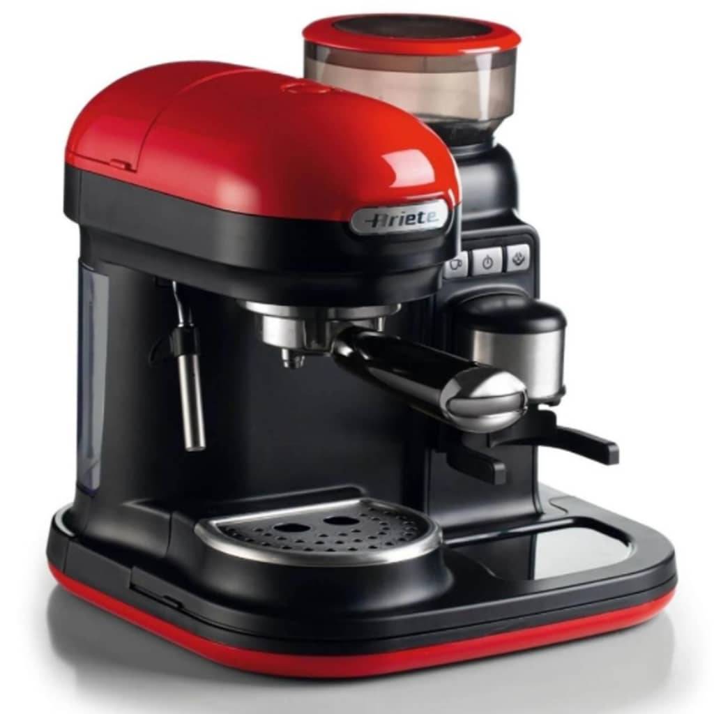 Ariete Espressomaschine Moderna 1080W 800 ml Rot und Schwarz