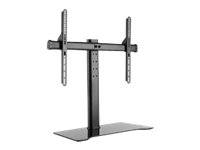 equip - Befestigungskit (Klammer, Standfuß) - für Flachbildschirm - Metall, Glas - Bildschirmgröße: 81-140 cm (32""-55"")
