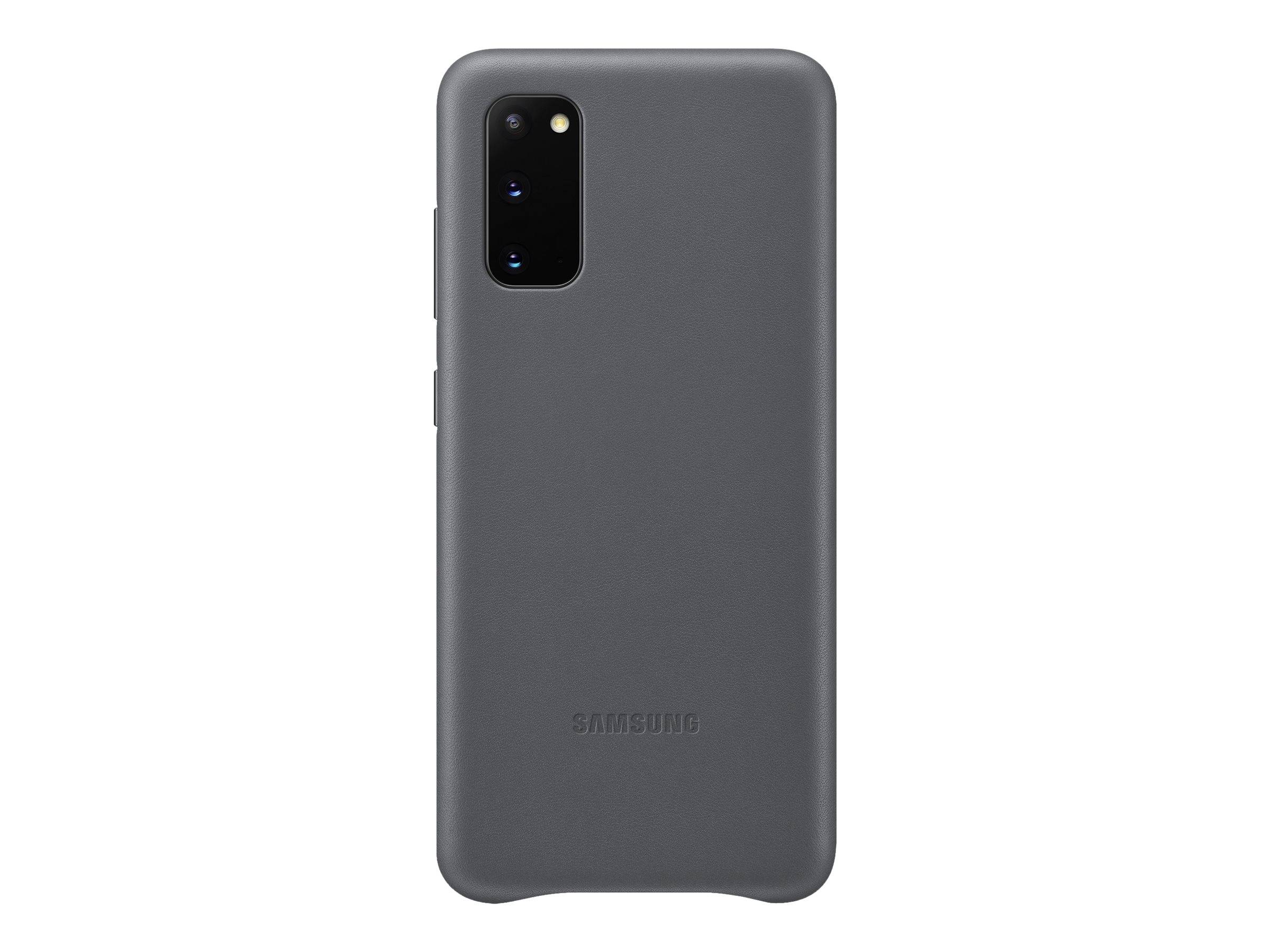 Samsung Leather Cover EF-VG980 - Hintere Abdeckung für Mobiltelefon
