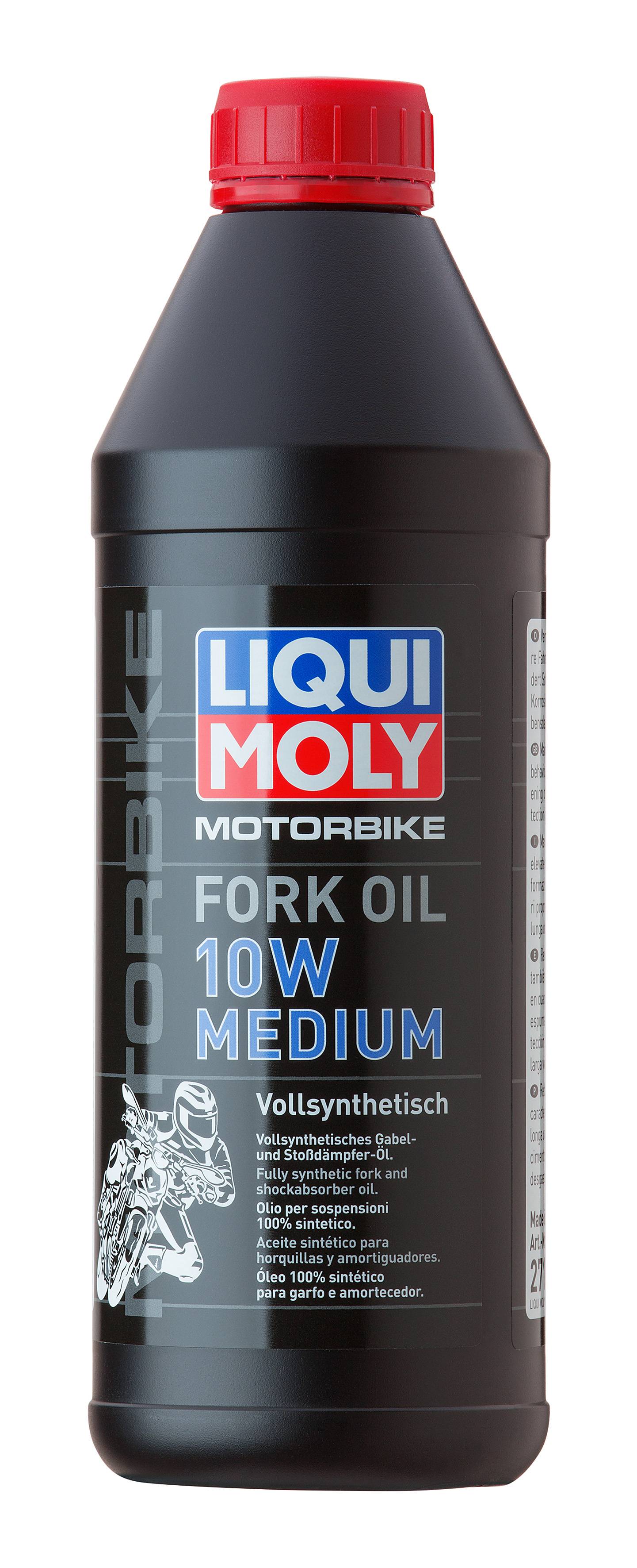 Motorbike Fork Oil 10W medium, 6 Stück je 1 l