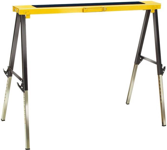 Arbeitsbock MB 120 KH Tragfähigkeit 120kg H.61-86cm G.6,3kg Stahl Brennenstuhl