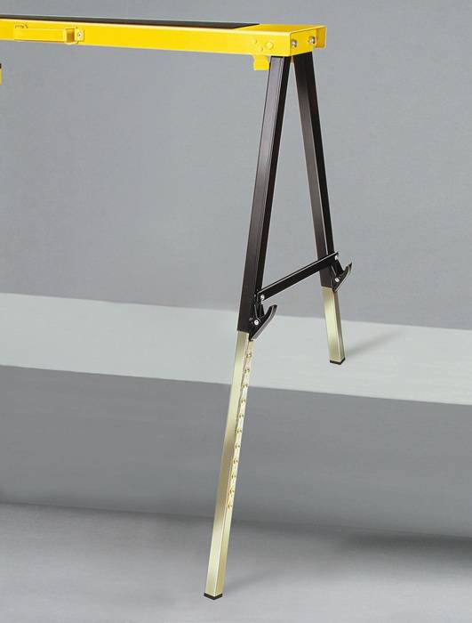 Arbeitsbock MB 120 KH Tragfähigkeit 120kg H.61-86cm G.6,3kg Stahl Brennenstuhl