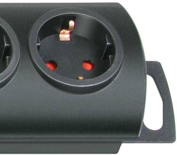 Steckdosenleiste Primera-Line 8-fach L.51cm Kabel-L.2m schwarz 2 m BRENNENSTUHL