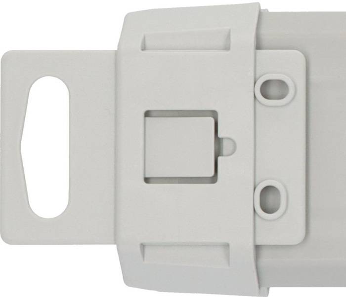 Steckdosenleiste Premium-Line 8-fach L.49cm Kabel-L.3m lichtgrau m.Kinderschutz