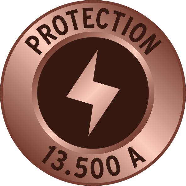 Brennenstuhl Eco-Line, Steckdosenleiste 6-fach mit Überspannungsschutz (Steckerleiste mit erhöhtem Berührungsschutz, Schalter und 1,5m Kabel) anthr