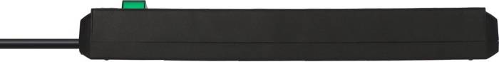 Steckdosenleiste Eco-Line 6-fach m.Schalter Kabel-L.1,5m schwarz BRENNENSTUHL