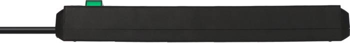Steckdosenleiste Eco-Line 6-fach m.Schalter Kabel-L.1,5m schwarz BRENNENSTUHL