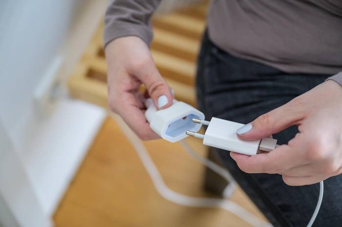 Kunststoffverlängerung H03VVH2-F 2x0,75 Kabel-L.5m weiß Brennenstuhl